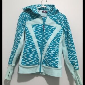 ivivva Turquoise Zip Sweatshirt/Hoodie